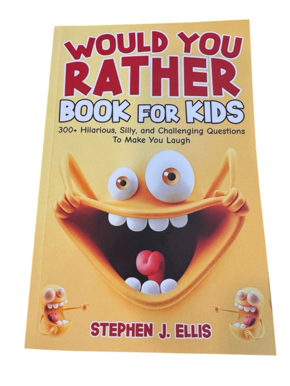 Would You Rather Book for Kids by - Yellow